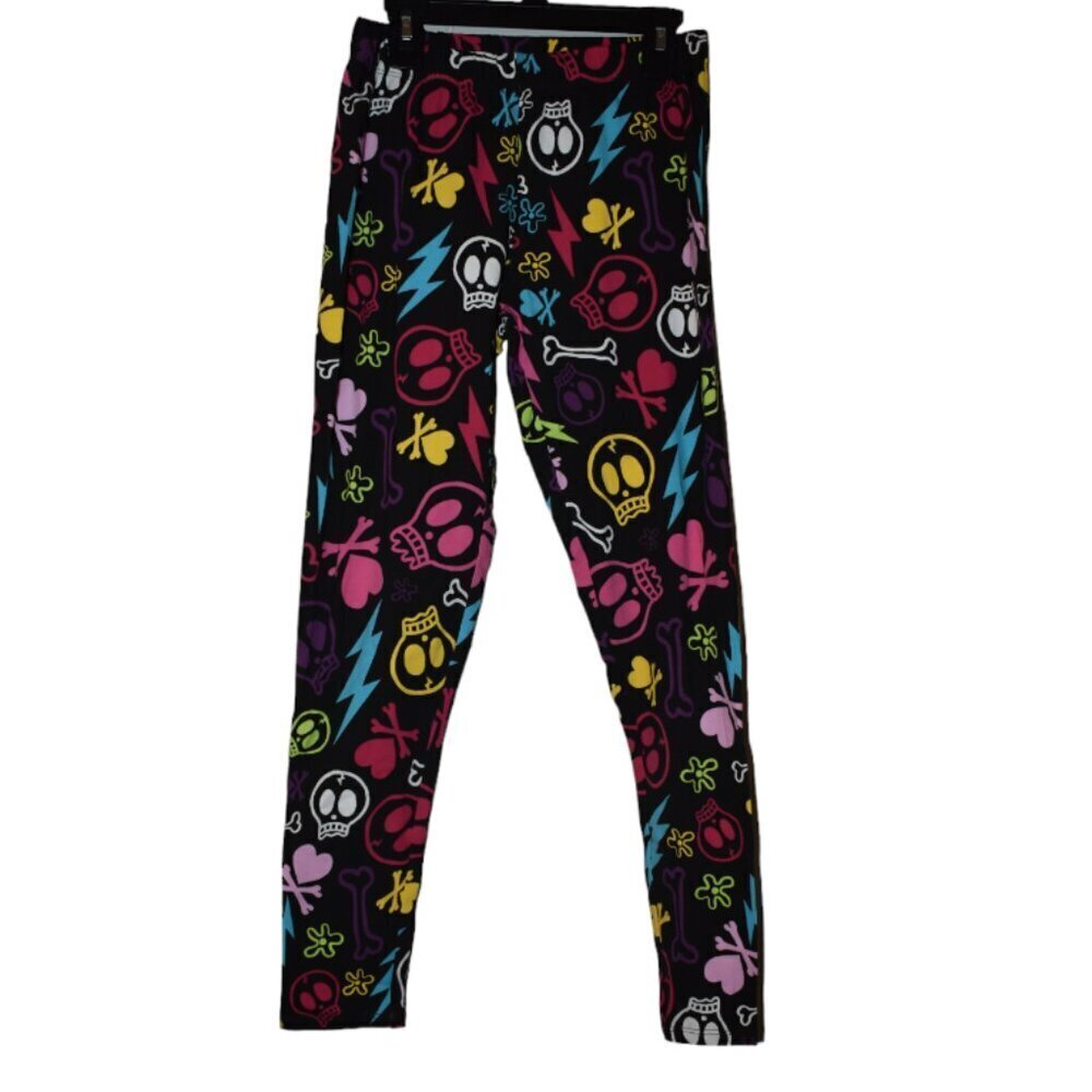 NWT No Boundaries Small‎ Size 3-5 Skull Print Leggings